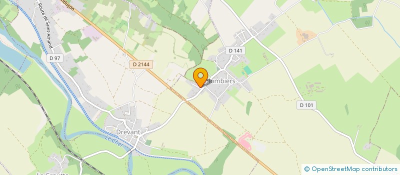 localisation de l'entreprise MADAME FABIENNE DUCOUET  COLOMBIERS