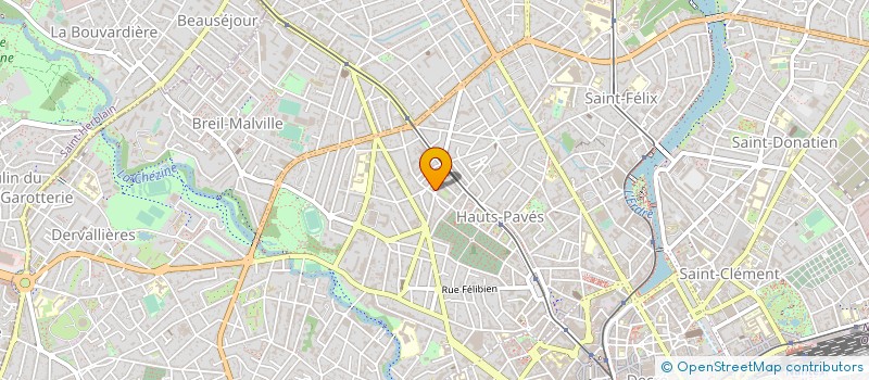 localisation de l'entreprise MADAME FABIENNE DUGAS à NANTES