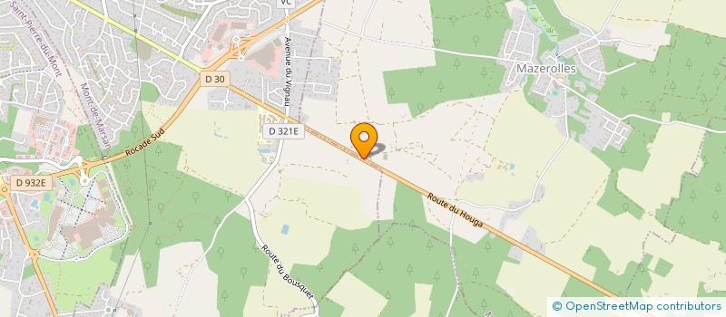 localisation de l'entreprise MADAME FABIENNE DULOU à MAZEROLLES