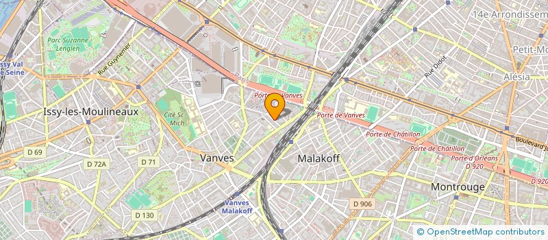 localisation de l'entreprise MADAME FABIENNE DULYMBOIS à VANVES