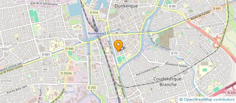 localisation de l'entreprise MADAME FABIENNE DUMAINE à DUNKERQUE