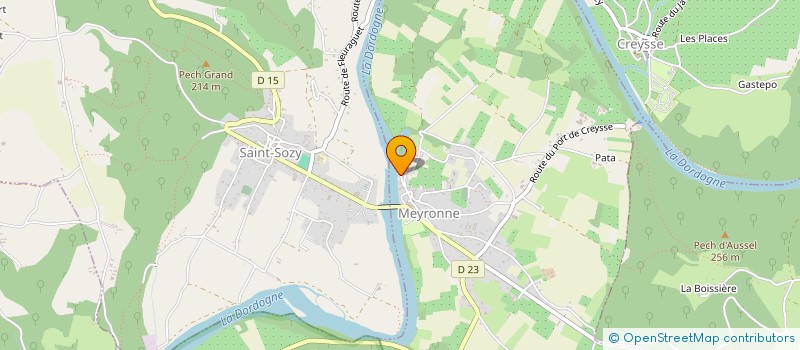 localisation de l'entreprise MADAME FABIENNE DUMANT  MEYRONNE