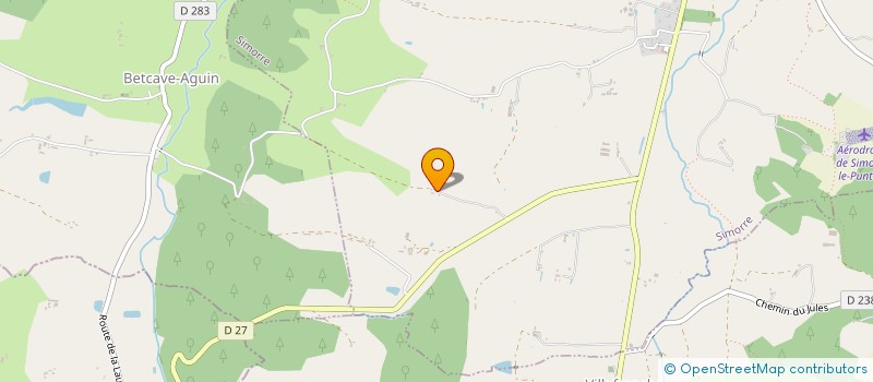 localisation de l'entreprise MADAME FABIENNE DUMONT  SIMORRE