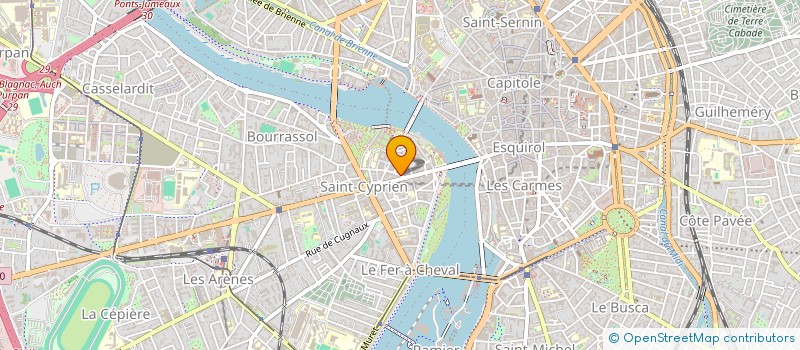 localisation de l'entreprise MADAME FABIENNE DUMONT à TOULOUSE