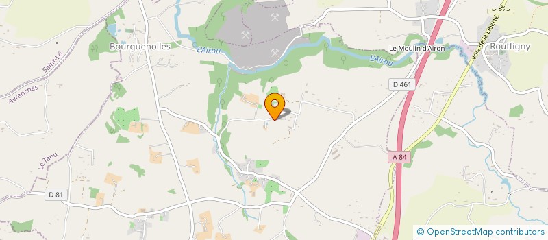 localisation de l'entreprise MADAME FABIENNE DURAND  BOURGUENOLLES