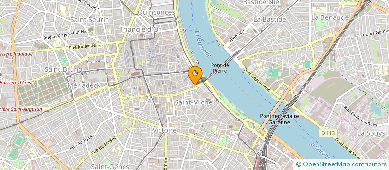 localisation de l'entreprise MADAME FABIENNE ECKERT  BORDEAUX