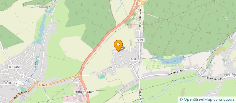 localisation de l'entreprise MADAME FABIENNE ELFRIEDE VOGA  HAMBACH