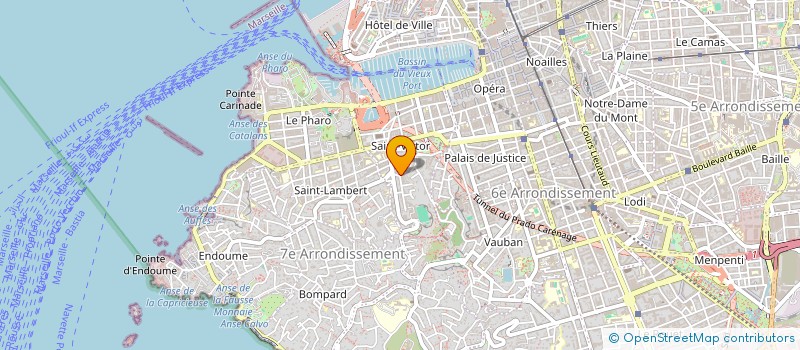 localisation de l'entreprise MADAME FABIENNE ESCRIVA à MARSEILLE