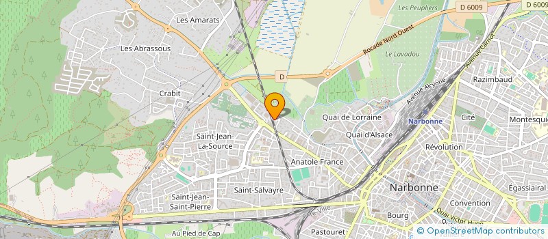 localisation de l'entreprise MADAME FABIENNE ESCURIOLA à NARBONNE