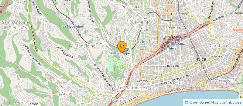 localisation de l'entreprise MADAME FABIENNE ESTEVE à NICE