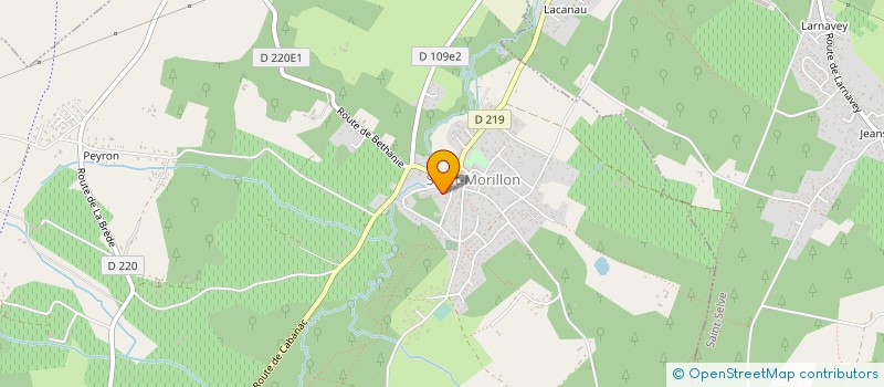 localisation de l'entreprise MADAME FABIENNE ETCHEGARAY  SAINT-MORILLON