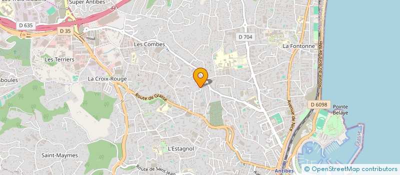 localisation de l'entreprise MADAME FABIENNE EXARTIER  ANTIBES