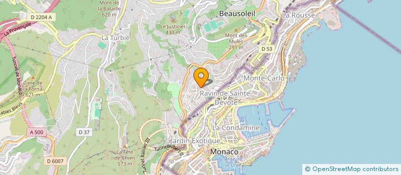 localisation de l'entreprise MADAME FABIENNE FADDA à BEAUSOLEIL