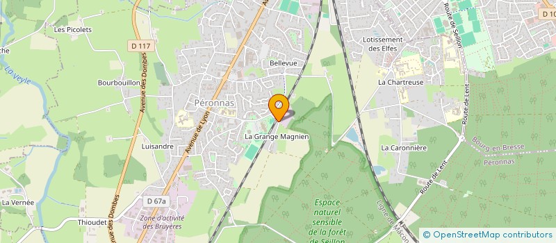 localisation de l'entreprise MADAME FABIENNE FAFIOTTE à PERONNAS