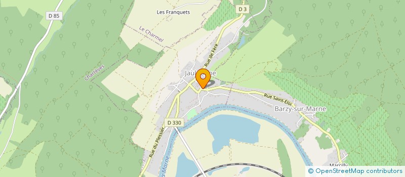 localisation de l'entreprise MADAME FABIENNE FAY à BARZY-SUR-MARNE