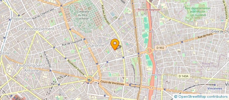 localisation de l'entreprise MADAME FABIENNE FERT  PARIS