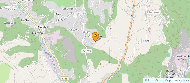 localisation de l'entreprise MADAME FABIENNE FERTILATI  CONTES