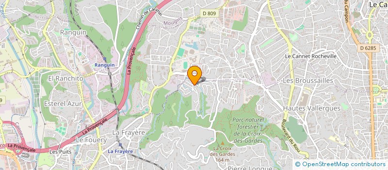 localisation de l'entreprise MADAME FABIENNE FITOUSSI à CANNES
