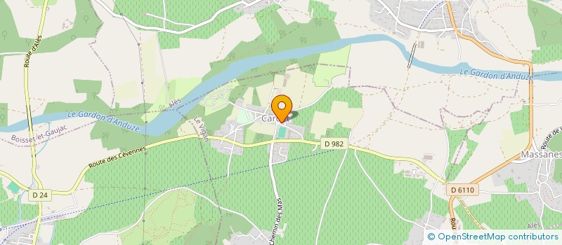 localisation de l'entreprise MADAME FABIENNE FLOUTIER  SAVIGNARGUES