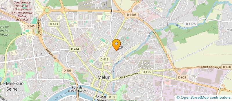 localisation de l'entreprise MADAME FABIENNE FOIGNET-POHREN à MELUN