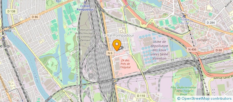 localisation de l'entreprise MADAME FABIENNE FOLKERT  VILLENEUVE-SAINT-GEORGES