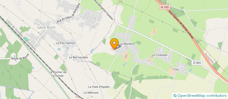 localisation de l'entreprise MADAME FABIENNE FORTUN  PRINQUIAU