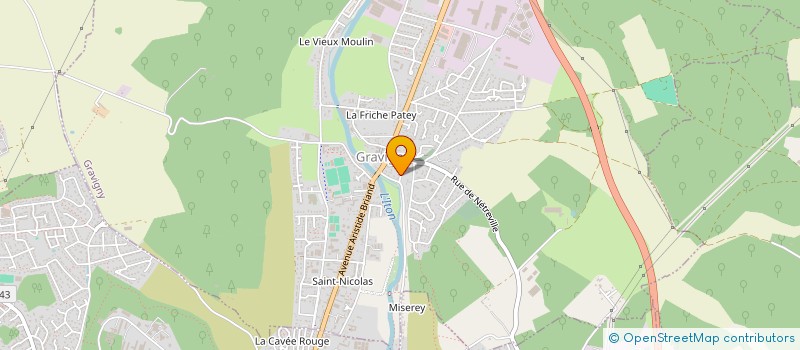 localisation de l'entreprise MADAME FABIENNE FOUET à REUILLY