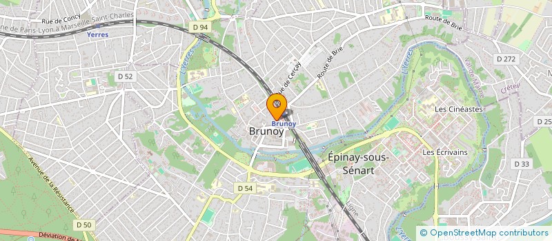 localisation de l'entreprise MADAME FABIENNE FOUQUE à BRUNOY