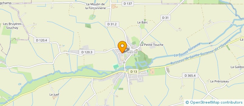 localisation de l'entreprise MADAME FABIENNE FOUQUERAY à UNVERRE