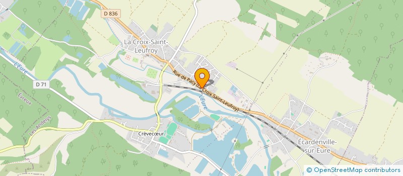 localisation de l'entreprise MADAME FABIENNE FOURNIER  CLEF VALLEE D'EURE