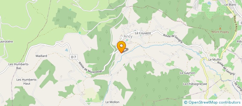 localisation de l'entreprise MADAME FABIENNE FOURT à ANCY