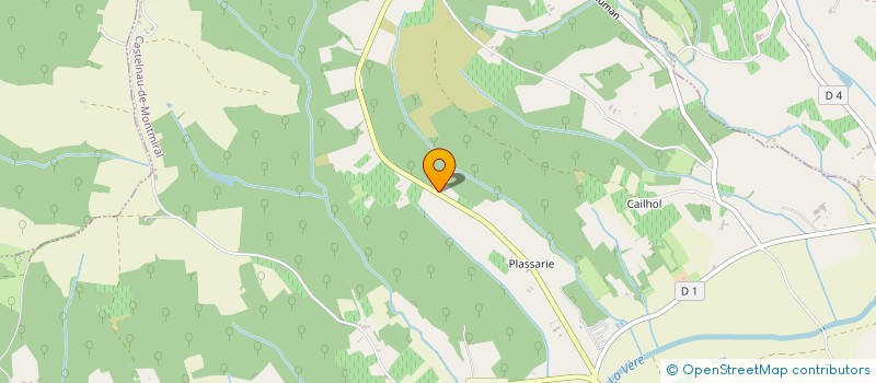 localisation de l'entreprise MADAME FABIENNE FRANC  CASTELNAU-DE-MONTMIRAL