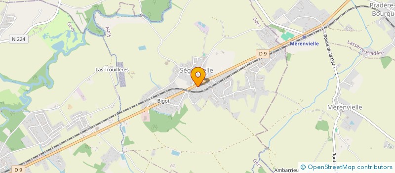 localisation de l'entreprise MADAME FABIENNE FRANCESCHINI  SEGOUFIELLE