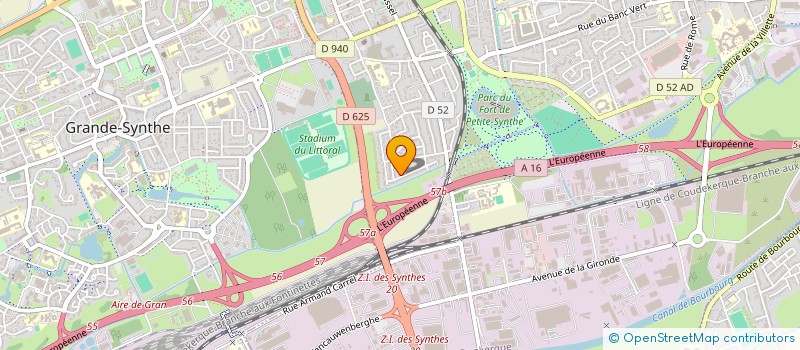 localisation de l'entreprise MADAME FABIENNE FRANCOISE RAUWEL à DUNKERQUE