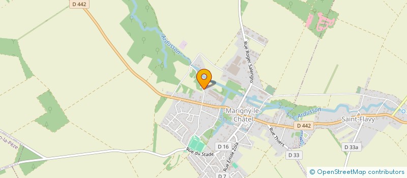 localisation de l'entreprise MADAME FABIENNE FRIZON à MARIGNY-LE-CHATEL