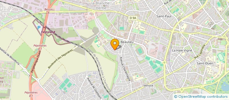 localisation de l'entreprise MADAME FABIENNE GABILLARD à CAEN