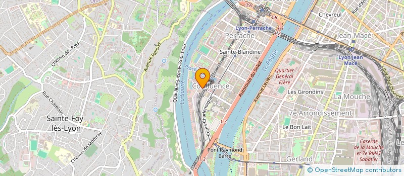 localisation de l'entreprise MADAME FABIENNE GABION  LYON