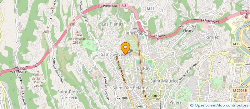 localisation de l'entreprise MADAME FABIENNE GAGGIOLI à NICE