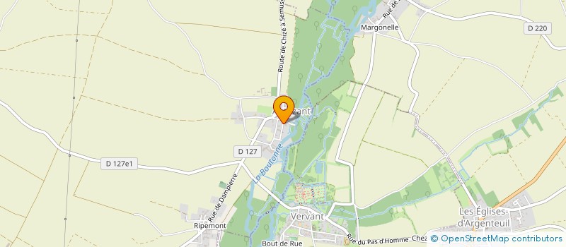 localisation de l'entreprise MADAME FABIENNE GANDEMER  ANTEZANT-LA-CHAPELLE