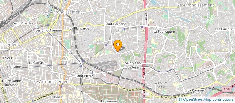 localisation de l'entreprise MADAME FABIENNE GARATE à MARSEILLE