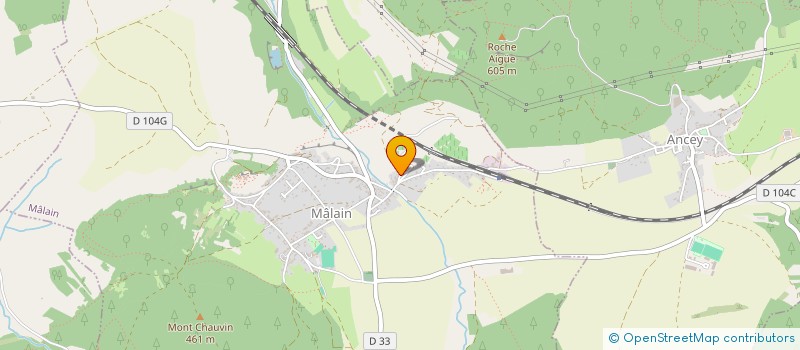 localisation de l'entreprise MADAME FABIENNE GARTI  MALAIN