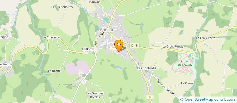 localisation de l'entreprise MADAME FABIENNE GAZZO à BONNAT