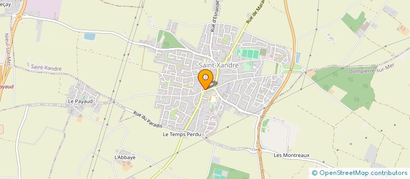 localisation de l'entreprise MADAME FABIENNE GERDIL à SAINT-XANDRE