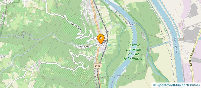 localisation de l'entreprise MADAME FABIENNE GEREYS  PEYRAUD