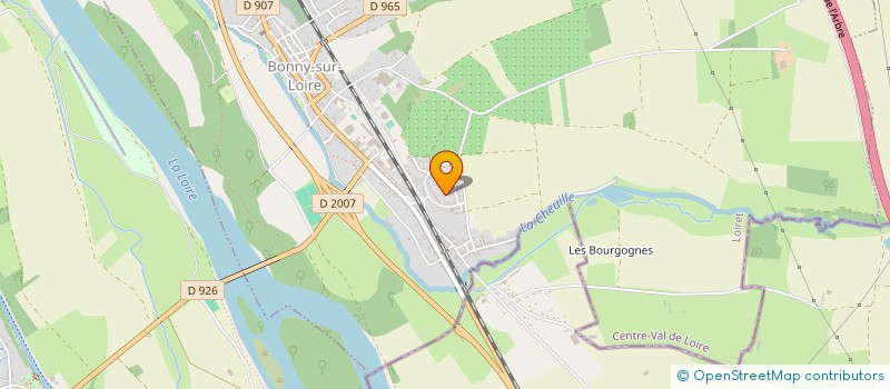 localisation de l'entreprise MADAME FABIENNE GILLOT  BONNY-SUR-LOIRE