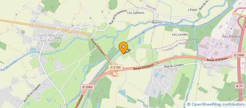 localisation de l'entreprise MADAME FABIENNE GIRARD à CHEVILLON-SUR-HUILLARD