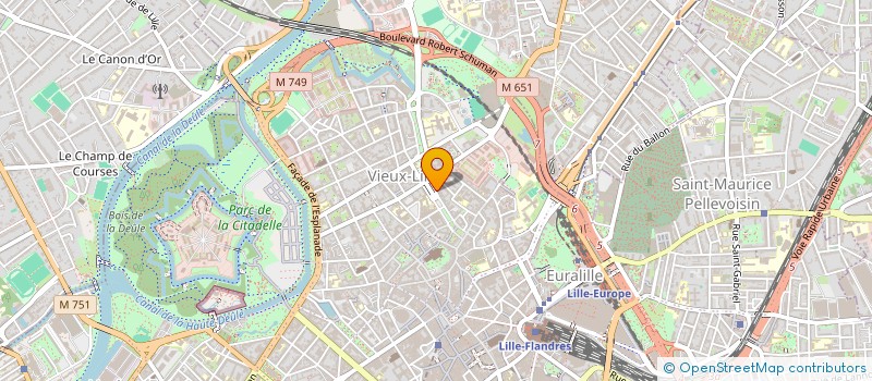 localisation de l'entreprise MADAME FABIENNE GLORIEUX à LILLE