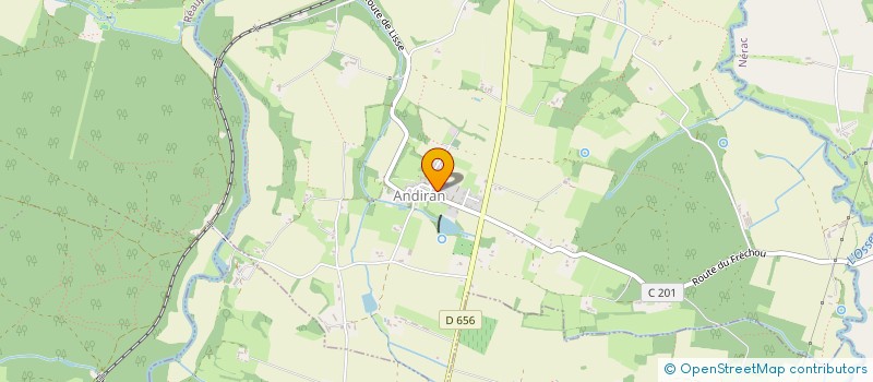 localisation de l'entreprise MADAME FABIENNE GONSARD  ANDIRAN