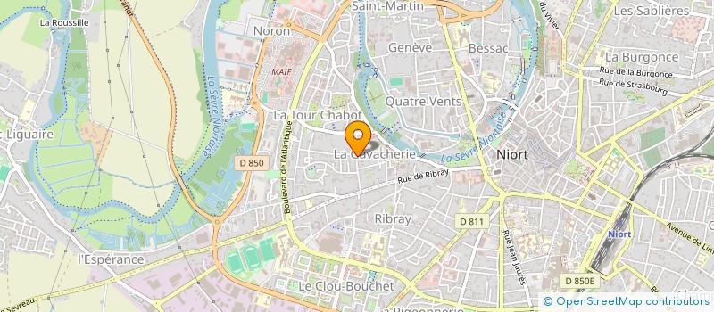 localisation de l'entreprise MADAME FABIENNE GOUIN à NIORT