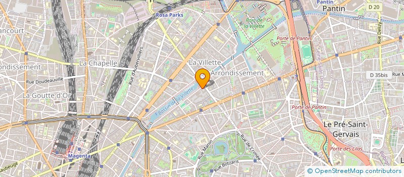 localisation de l'entreprise MADAME FABIENNE GRA  PARIS